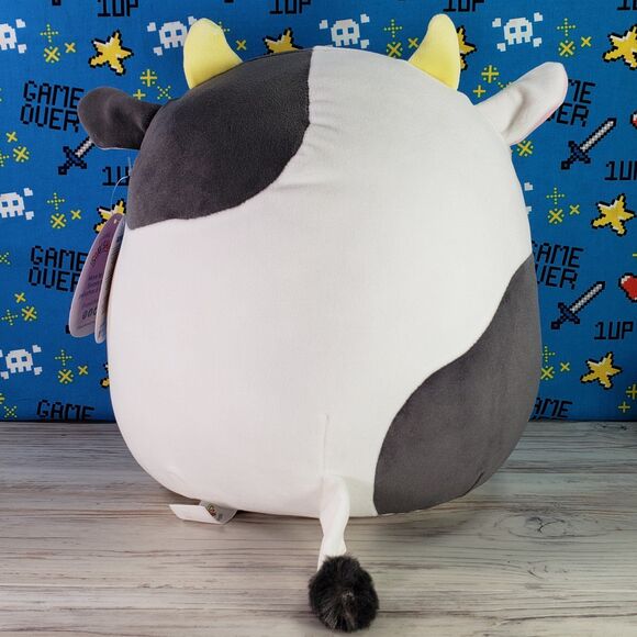 Squishmallow Connor the Cow 11" Collectible Plush NWT - Picture 4 of 8